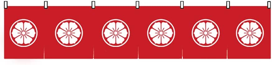 Sakura Pattern Japanese Doorway Curtain 40x180cm