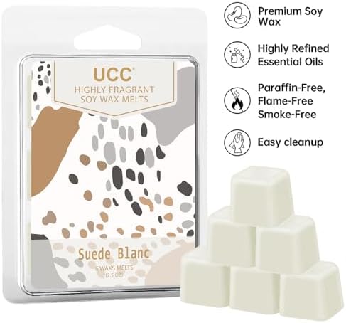 UCC Natural Wax Melts 4 Pack Strong Fragrance