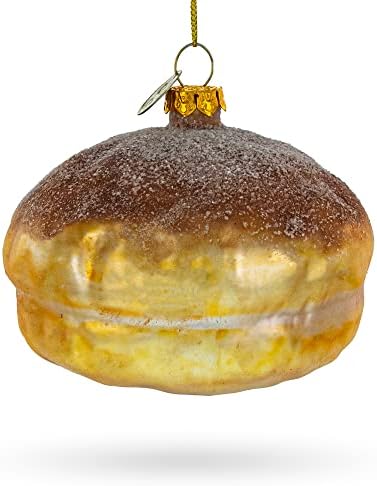Artisanal Bread Loaf Blown Glass Ornament