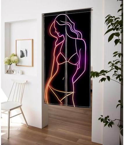 ChloropLastid Japanese Noren Door Curtain