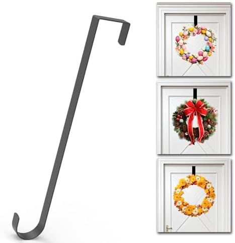 15 Inch Steel Wreath Hanger for Front Door 1