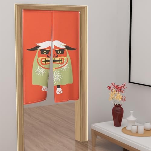 Traditional Japanese Noren Door Curtain 34x48 Inch
