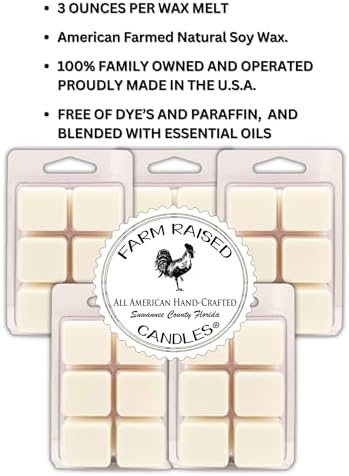 Farm Raised Candles 5-Pack Soy Wax Melts