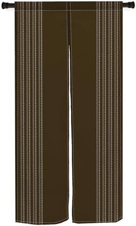 Japanese Noren Door Curtain Long Style 34x60 White