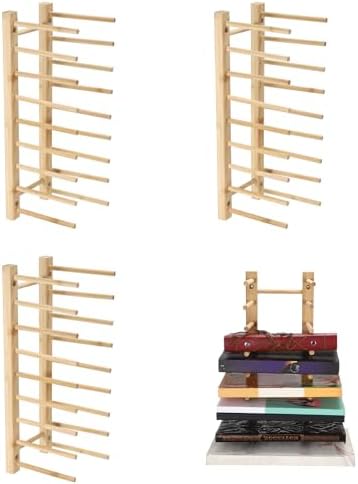 BTSKY 8-Tier Floating Book Shelf for Wall