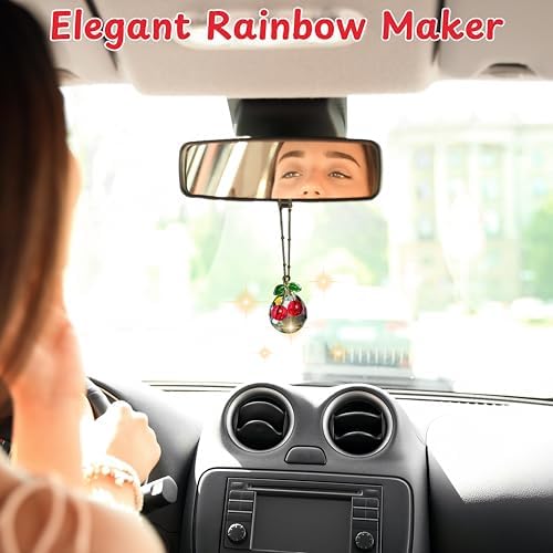 Cute Cherry Rear View Mirror Accessories