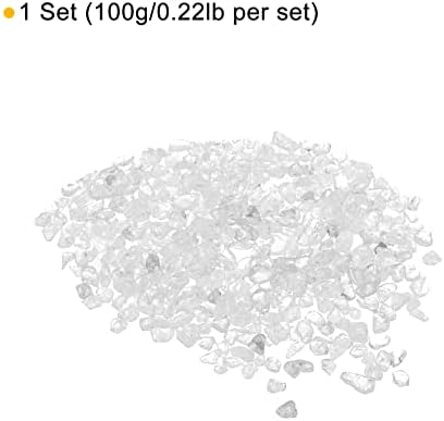 MECCANIXITY White Tumbled Quartz Decor Stones 5-7mm