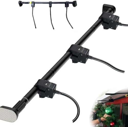 Adjustable Garland Hanger for Front Door Frame - 32 to 80 Fit