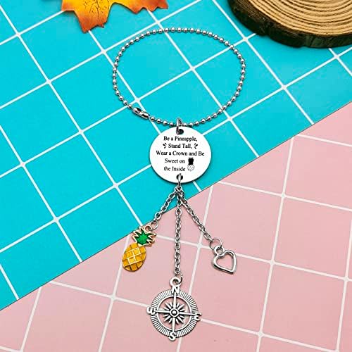 Inspirational Pineapple Car Mirror Pendant