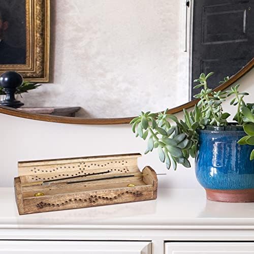 Light Pro 12 Inch Antique Natural Incense Holder