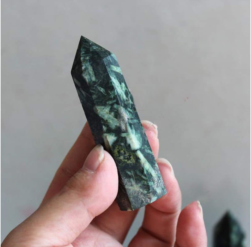 Chrysanthemum Healing Crystal Faceted Wand Pack of 2