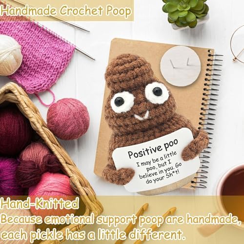 Handmade Mini Funny Emotional Support Pickle Ornament