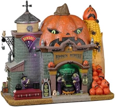 Lemax Village Collection Poison Pumpkin Potpourri with Adaptor