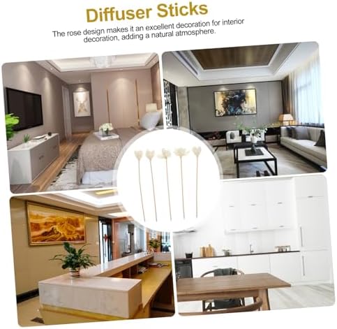 IMIKEYA 5pcs Rattan Sticks Diffuser Accessories