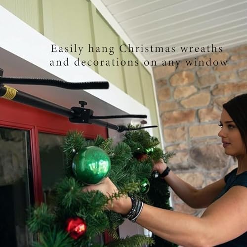 EGH Adjustable Door Garland Hanger No Screws