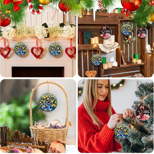 Huhutok Lemon Tree Hanging Ornaments 2024