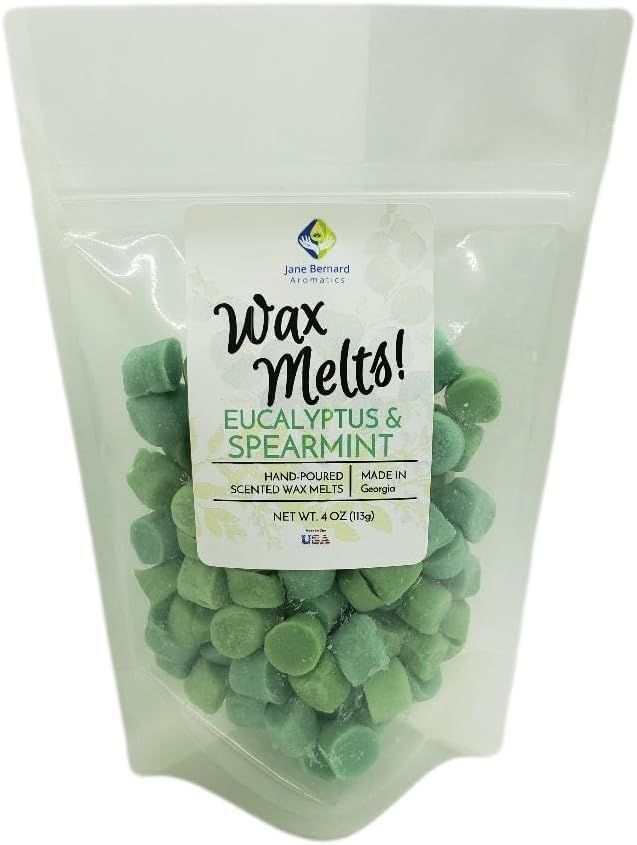 Jane Bernard Eucalyptus Spearmint Wax Melts 4 Oz Bag