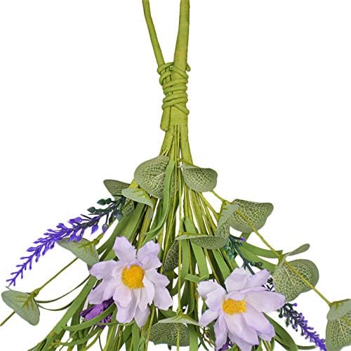 MGQ Spring Summer Teardrop Wreath Artificial Floral Swag