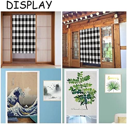 Personalized Japanese Noren Curtain Custom Made Hanging Doorway Panel Room Divider