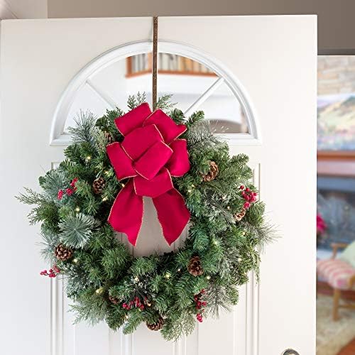 Haute Decor HighProfile Curved Door Wreath Hanger