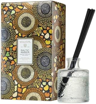 Voluspa Baltic Amber Reed Diffuser 34 Oz