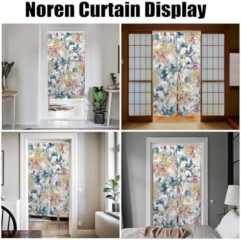 Japanese Noren Door Curtain 34x60 Inches