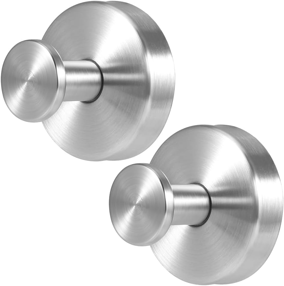 Picowe Suction Cup Hooks 2PCS Stainless Steel