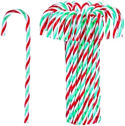 30 Pcs Christmas Candy Cane Ornament Set