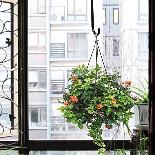 15 Inch Heavy Duty Metal Wreath Hanger Black 1Pcs