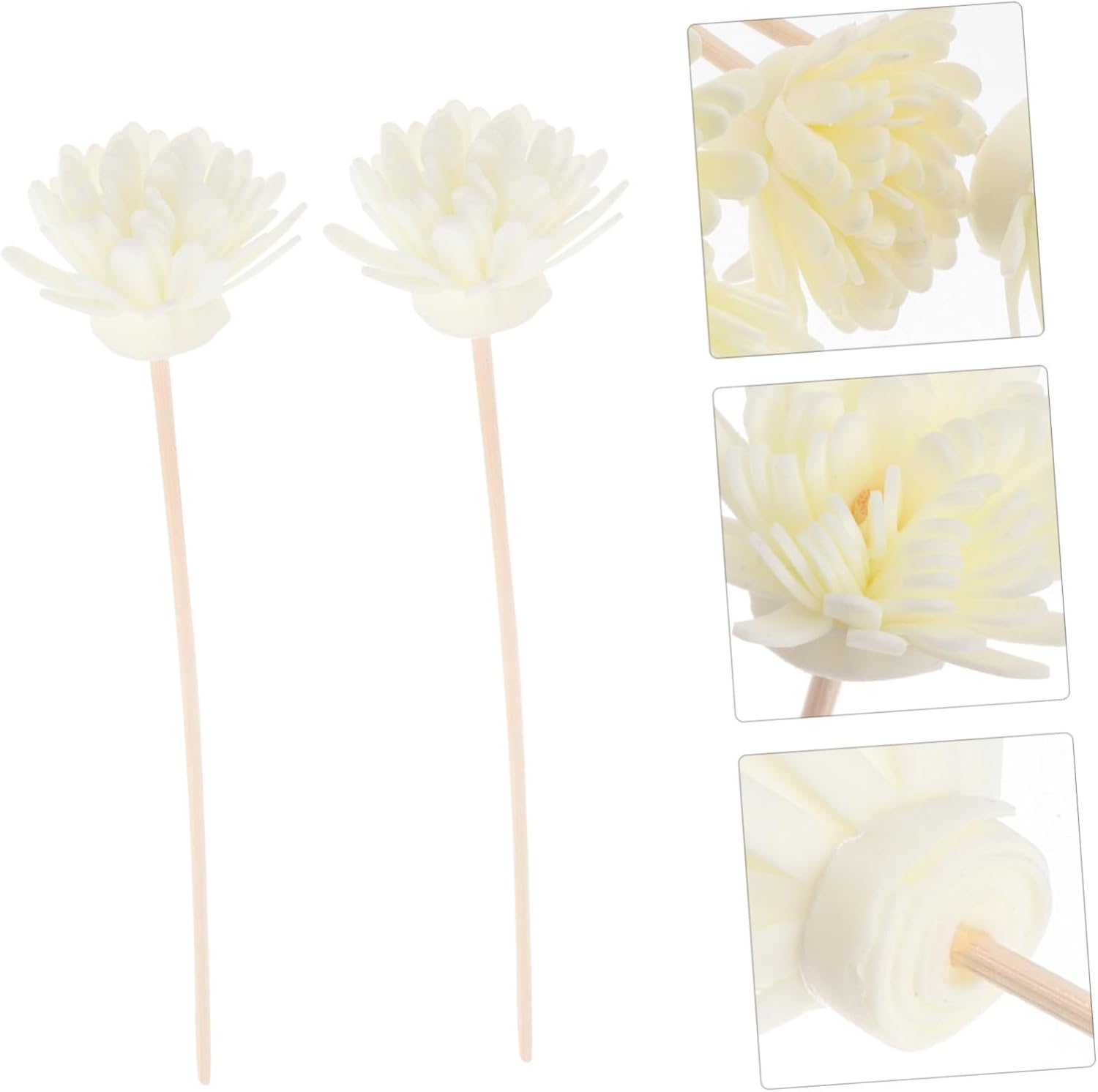 ABOOFAN 5 Pack Chrysanthemum Rattan Diffuser Sticks for Home Fragrance