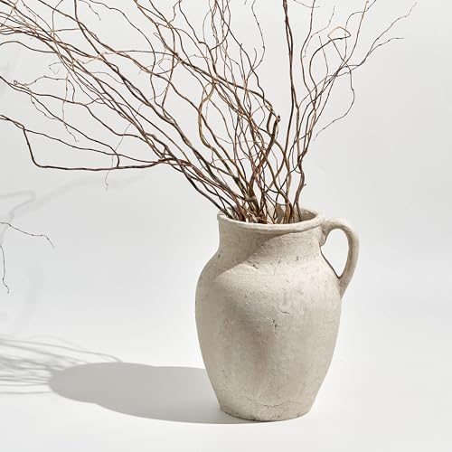 LB2 Rustic Ceramic Vase 83 Inch Tall Decor