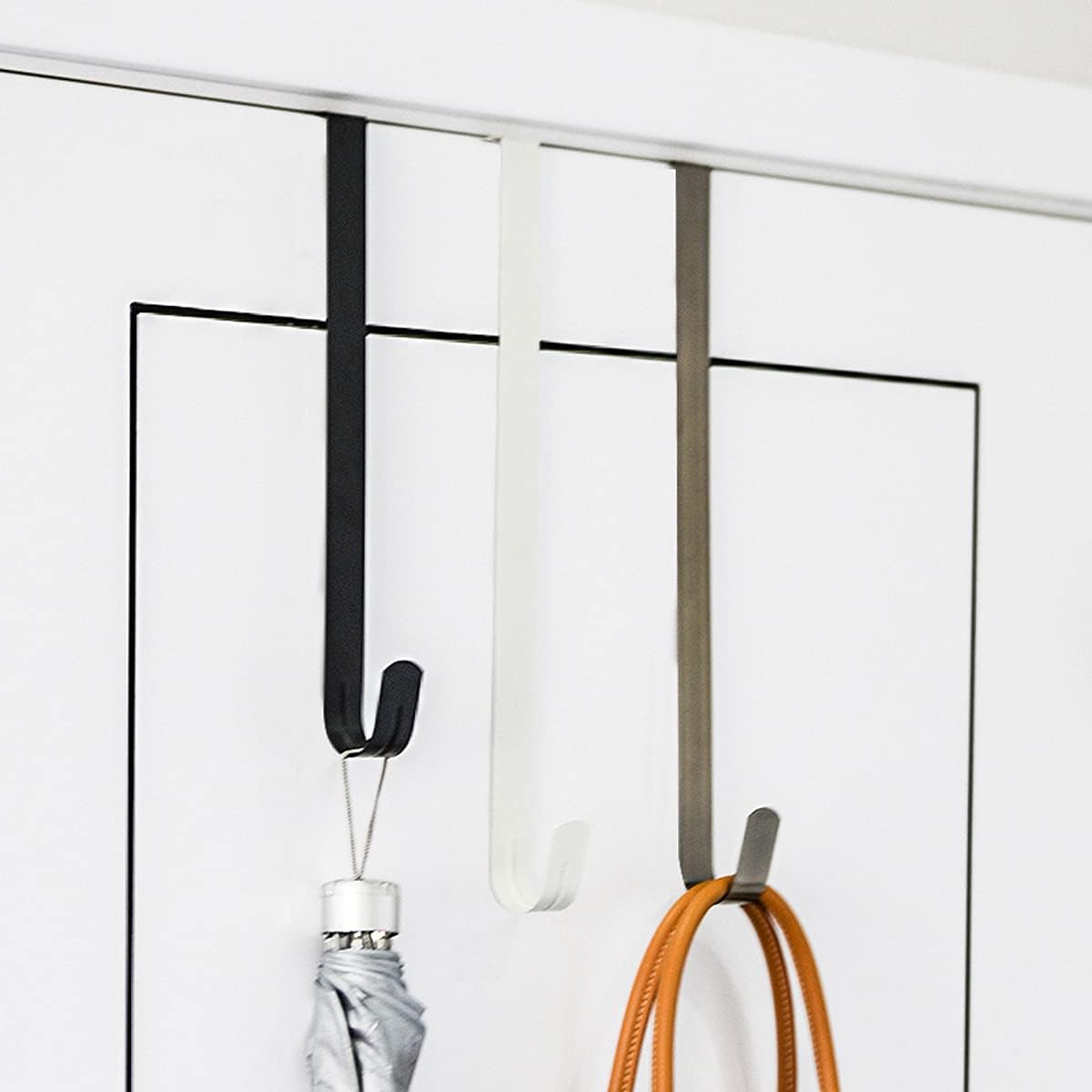 10 Inch Wreath Hanger Black Metal Hooks