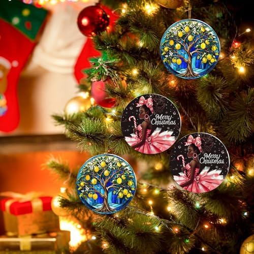 Huhutok Lemon Tree Hanging Ornaments 2024