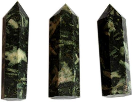 Chrysanthemum Healing Crystal Faceted Wand Pack of 2