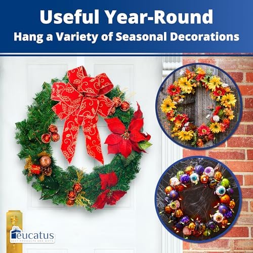 Non Scratch 100 Clear 12 Inch Wreath Hanger