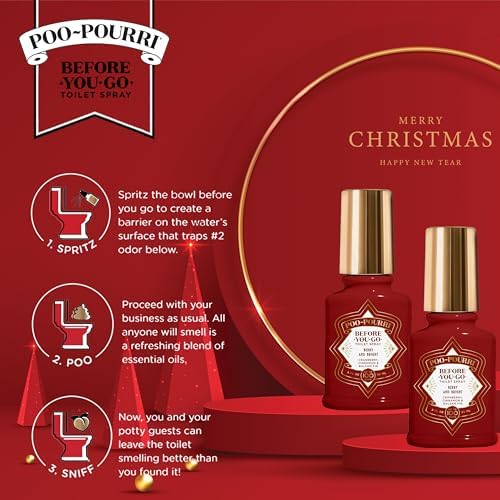 Poo-Pourri Berry and Bright Toilet Spray Pack of 2
