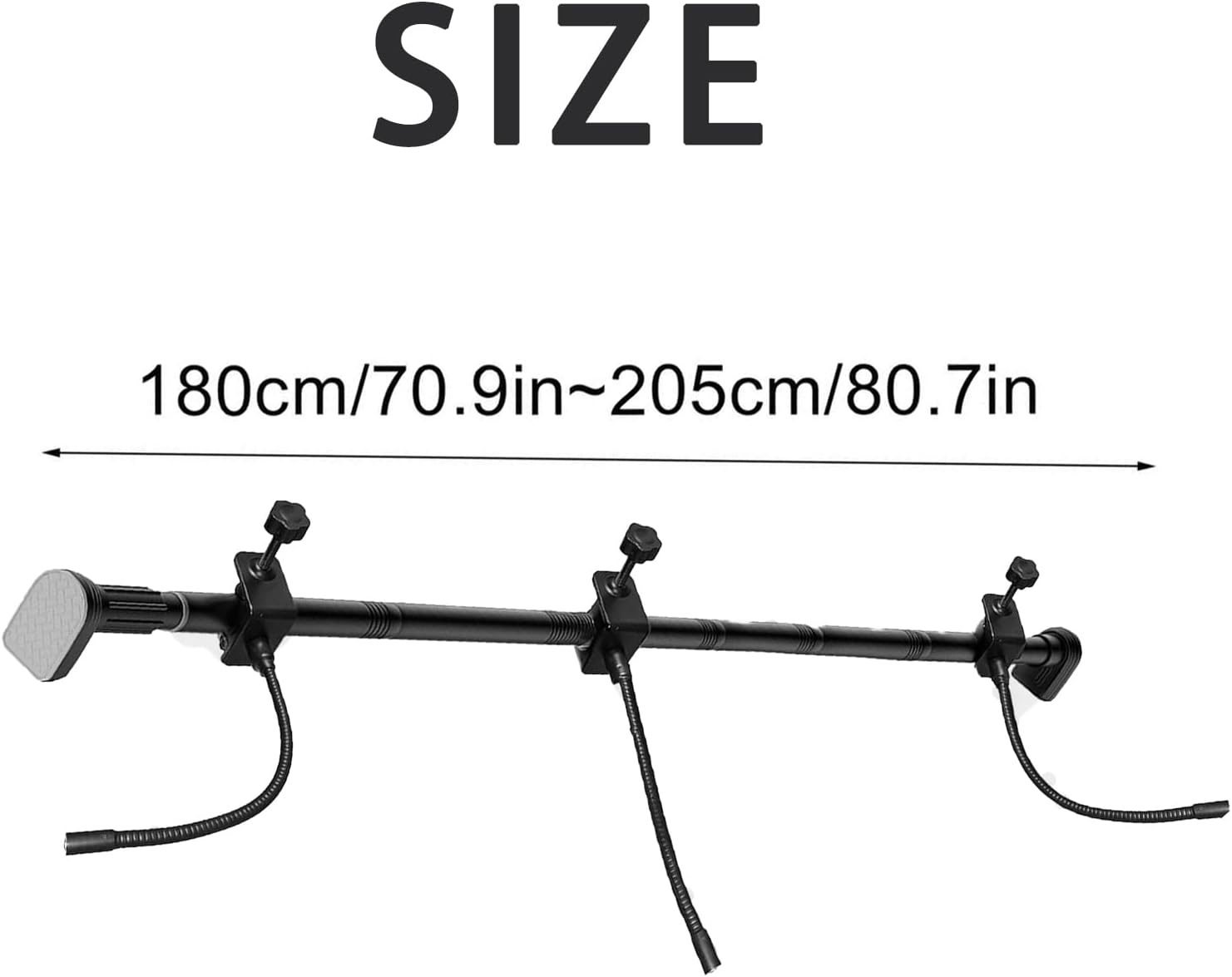 Adjustable Garland Hanger for Front Door No Nails or Screws