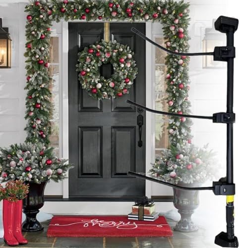Adjustable Garland Hanger for Doors 32-80 Inches
