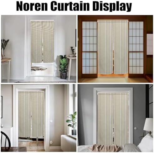 Boho Style Door Tapestry Japanese Noren Curtain 34x60
