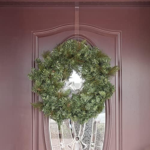Northlight 12 Inch Clear Wreath Hanger Over Door