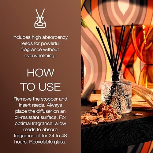 Voluspa Baltic Amber Reed Diffuser 34 Oz