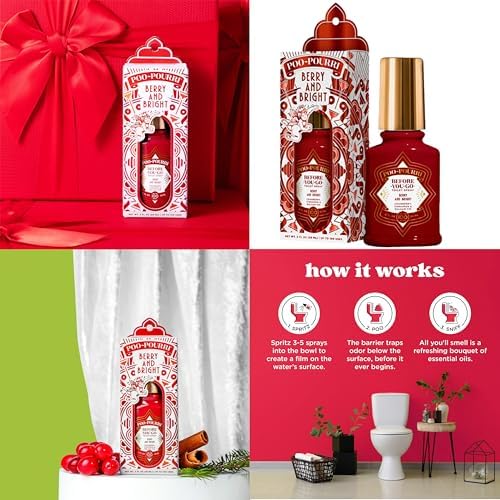 Poo-Pourri Berry and Bright Toilet Spray Pack of 2