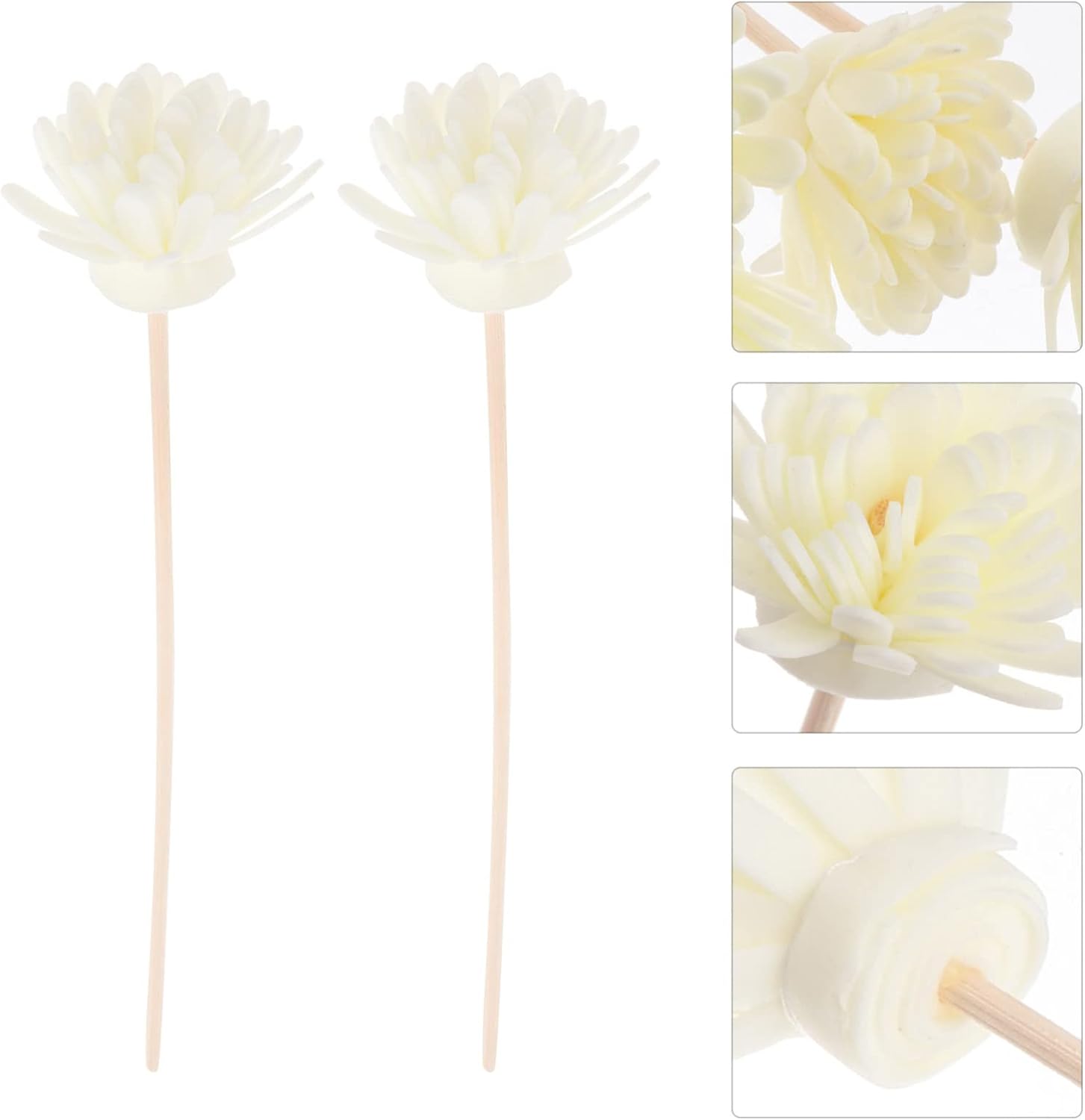5pcs Chrysanthemum Scented Rattan Diffuser Sticks for Home Fragrance