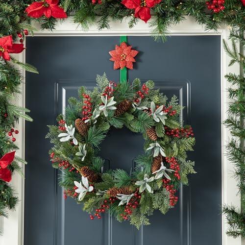 Glitzhome 14-inch Christmas Wreath Hangers
