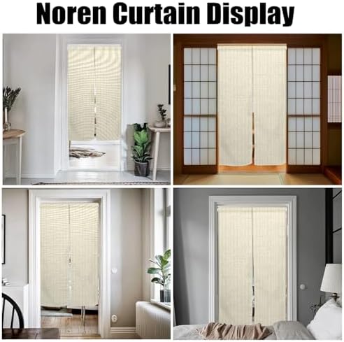 Japanese Noren Door Curtain 34x60 Inch Privacy Divider