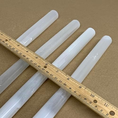 Selenite Crystal Wand for Meditation and Energy Healing 1