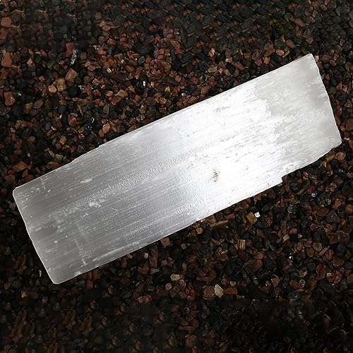 Real-Gems 249 Kg Natural White Selenite Rod Rough Crystal Loose Gemstone
