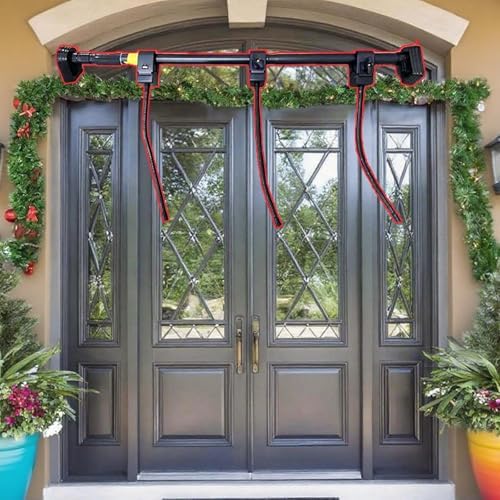 Adjustable Garland Hanger for Front Door Frame - 32 to 80 Fit
