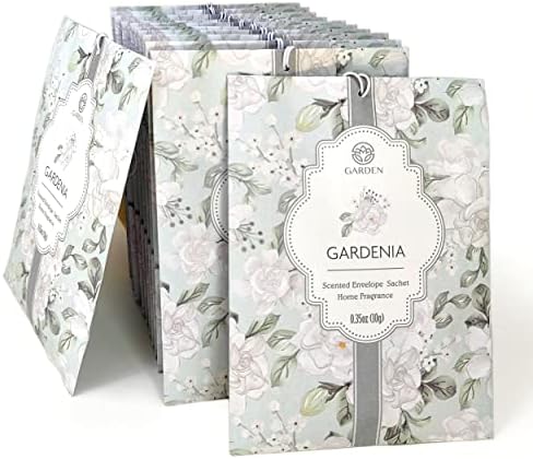 Gardenia Scented Sachets 12 Pack Fresh Home Fragrance