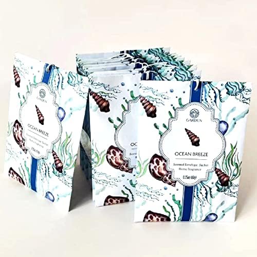 Ocean Breeze Scented Sachets 12 Pack Long Lasting